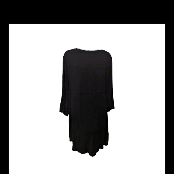 Torrid 1 Mini Challis Zip Front Dress Long Sleeve City Chic Casual #drs8.10 - Picture 5 of 10